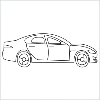 How To Draw A Car Step By Step - [13 Easy Phase] + [video]