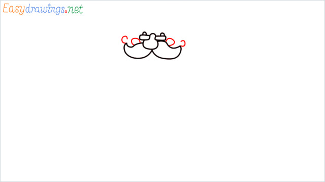 How To Draw Easy Santa Claus Step (4)