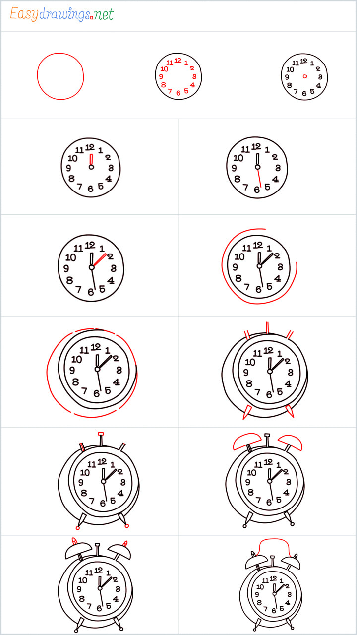 Overview added for Clock drawing