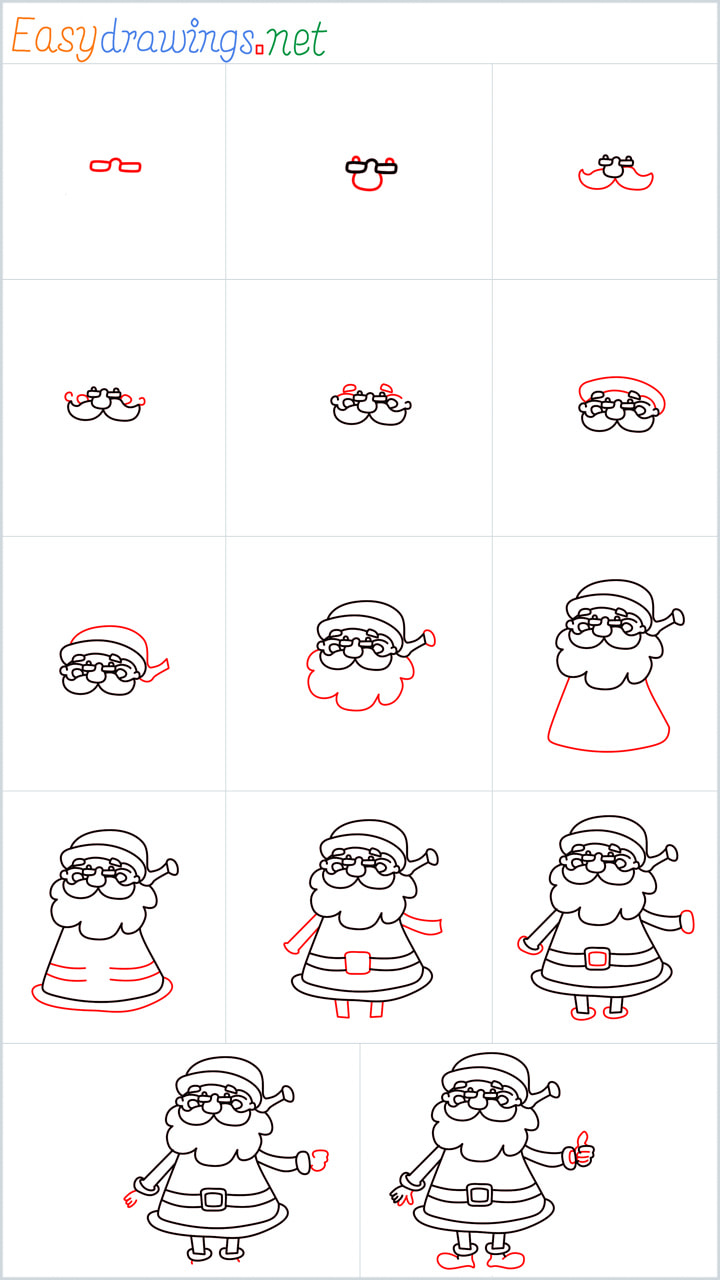 Santa Claus Drawing Overview