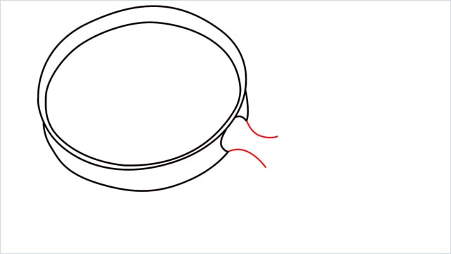 how to draw a magnifying glass step (5)