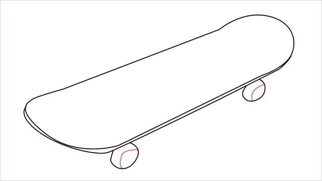how to draw a skateboard step (5)