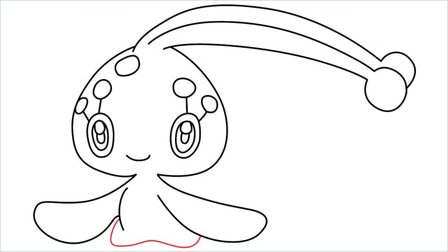 How to draw a Manaphy step (9)