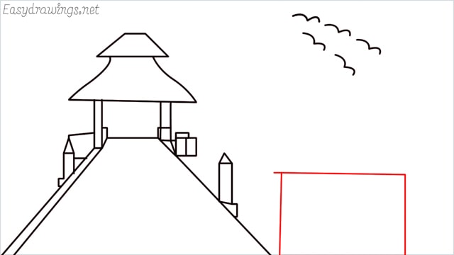 How to draw scenery ONE step (12)