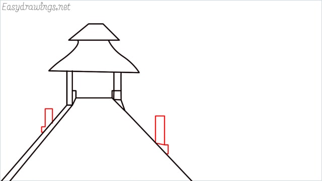 How to draw scenery ONE step (8)