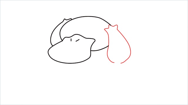how to draw Psyduck step (4)