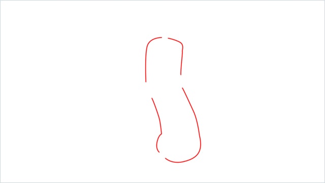 how to draw Sudowoodo step (1)