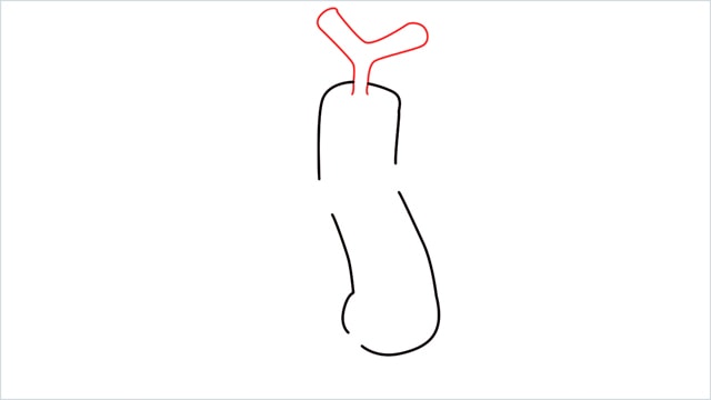 how to draw Sudowoodo step (2)