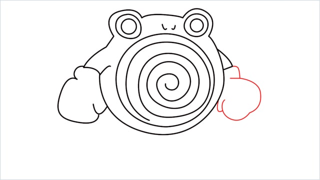 how to draw a Poliwhirl step (10)
