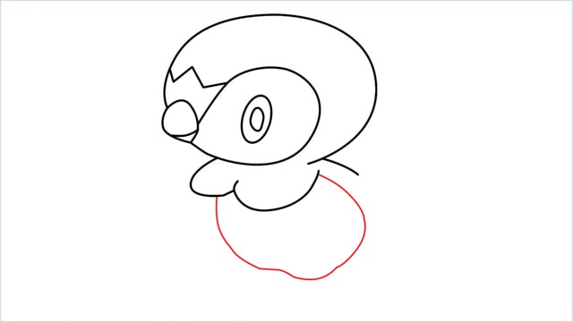 how to draw a piplup step (8)