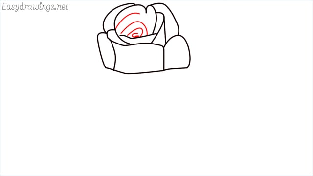 how to draw a rose step (6)