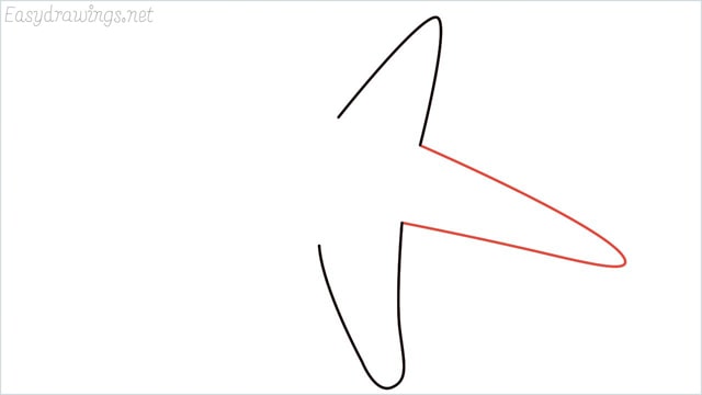 how to draw a starfish step (3)