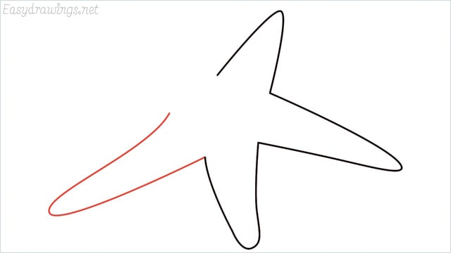 how to draw a starfish step (4)
