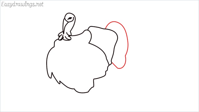 how to draw a turkey step (8)