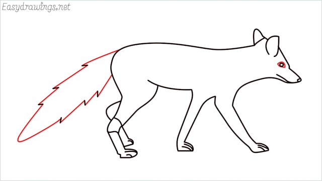 how to draw a wolf step (15)