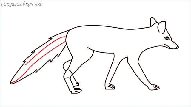 how to draw a wolf step (16)