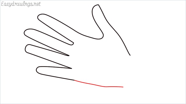 how to draw hands step (5)