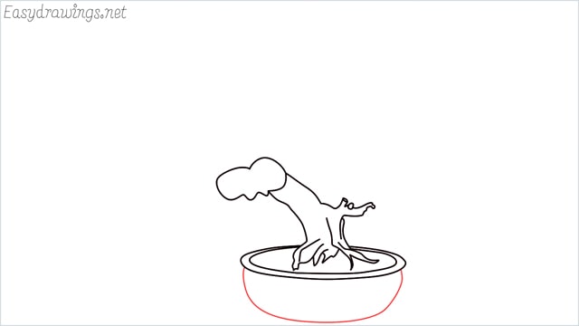 how to draw a bonsai tree step (6)