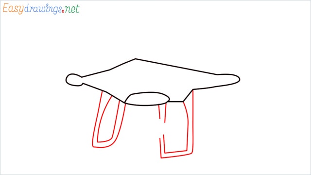 How to draw a Drone step (3)