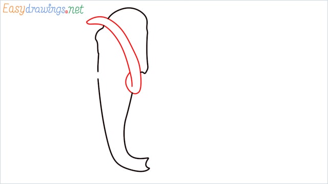 how to draw a mammoth step (3)