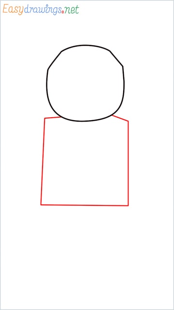 how to draw a robot step (2)
