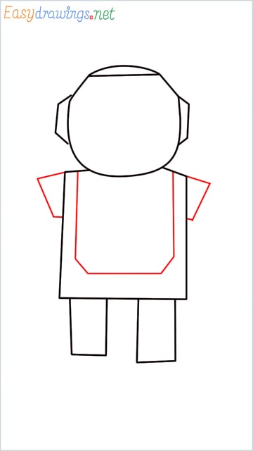 how to draw a robot step (4)