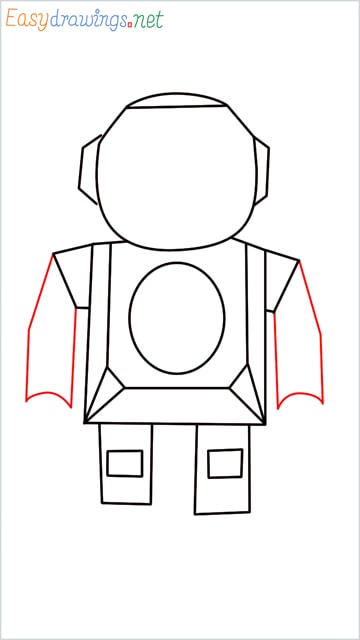 how to draw a robot step (6)