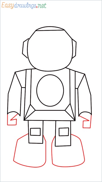 how to draw a robot step (7)