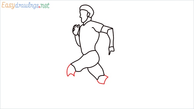 how to draw a runner step (12)