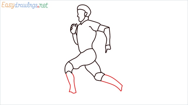 how to draw a runner step (13)