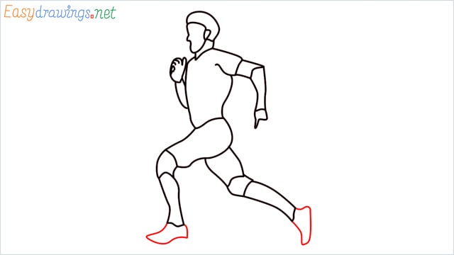 how to draw a runner step (14)