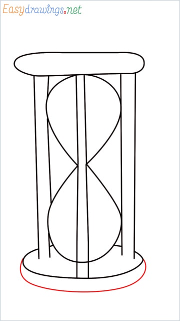 how to draw an hourglass step (5)