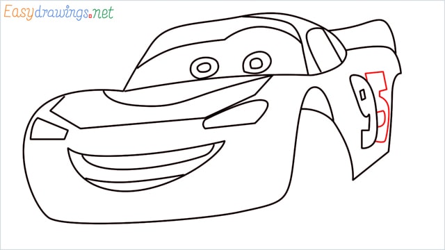how to draw lightning mcqueen step (10)