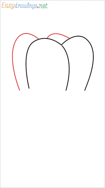 how to draw teeth step (3)
