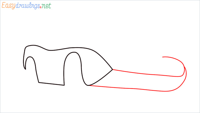 How to draw Dinoco car step (3)