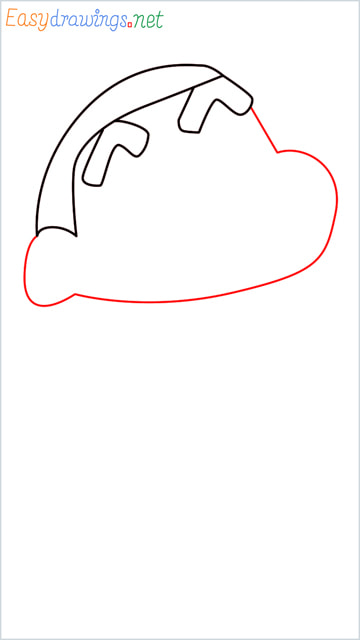 How to draw Shin chan step (3)