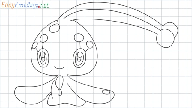 Manaphy grid line drawing