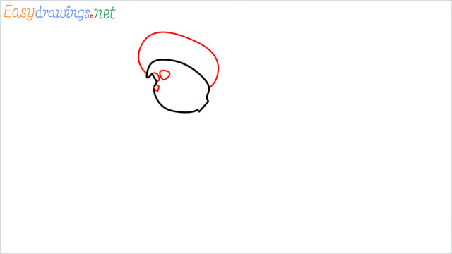 How to draw The grinch step (3)
