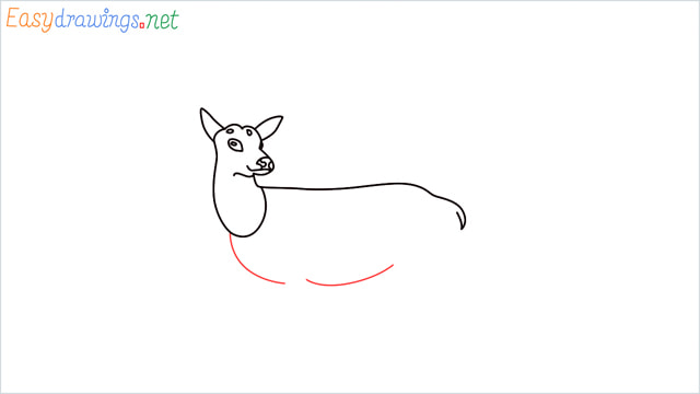 How to draw a Reindeer step (7)
