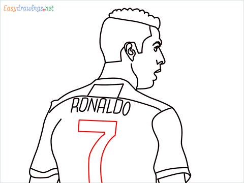 how to draw Cristiano Ronaldo cr7 step (12)