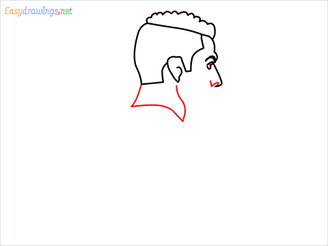 how to draw Cristiano Ronaldo cr7 step (5)