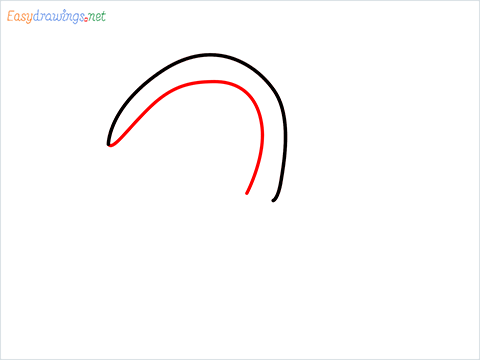 how to draw a Sickle step (2)