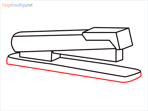 how to draw a stapler step (8)