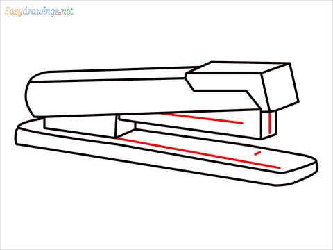 how to draw a stapler step (9)
