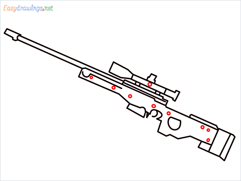 How to draw AWM step (8)