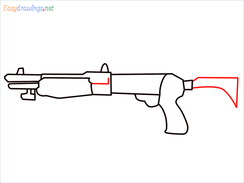How to draw Gallo sa12 loadout warzone step (6)