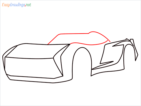 How to draw Jackson storm step (5)