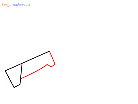 How to draw MACHETE step (2)