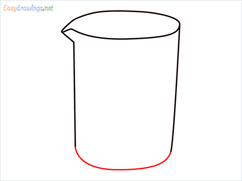 How to draw a Beaker step (4)
