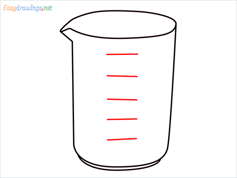 How to draw a Beaker step (6)
